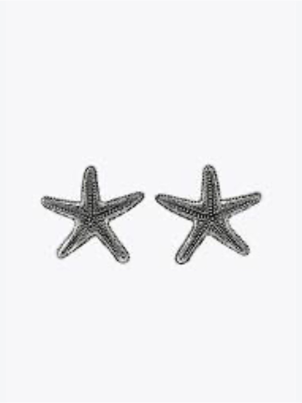 Nwt- zara- starfish earrings